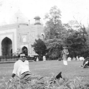 My Father at Humayn Tomb