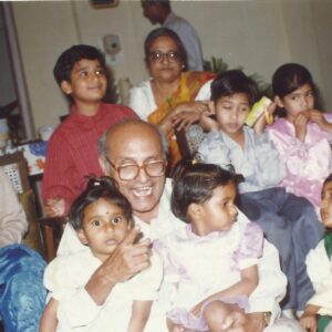 Joanna's (grand daughter) Birthday at Raksha Bhawan - 1997