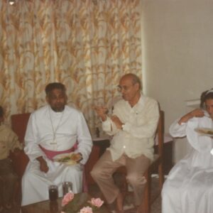 Udhampur  with the Bishop of Jammu- 2001