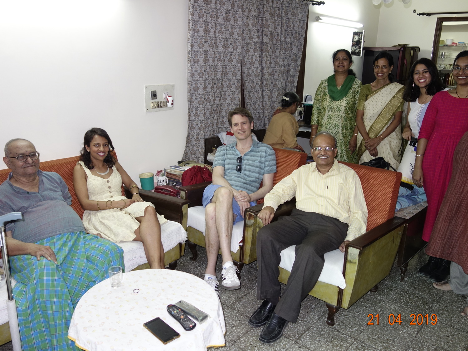 Visit of Grand daughter (Rachel) and spouse (Seb) - 2019