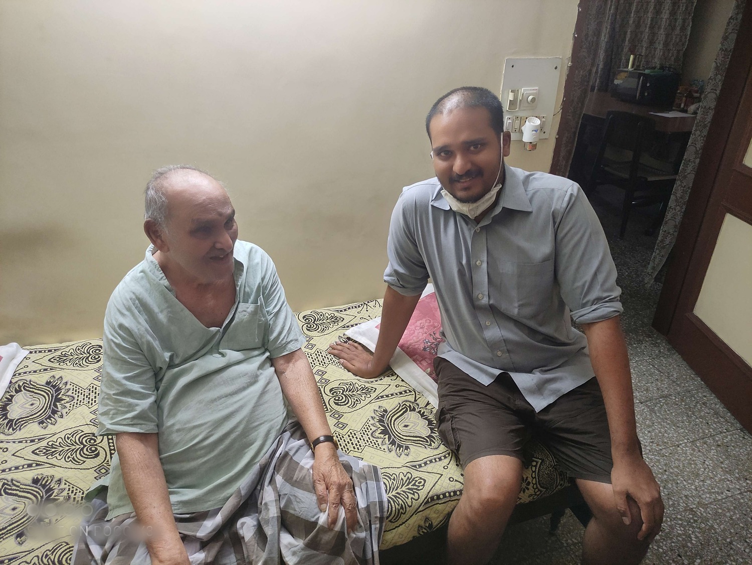 at home with Jonathan (Grandson) - 18 Apr 2022